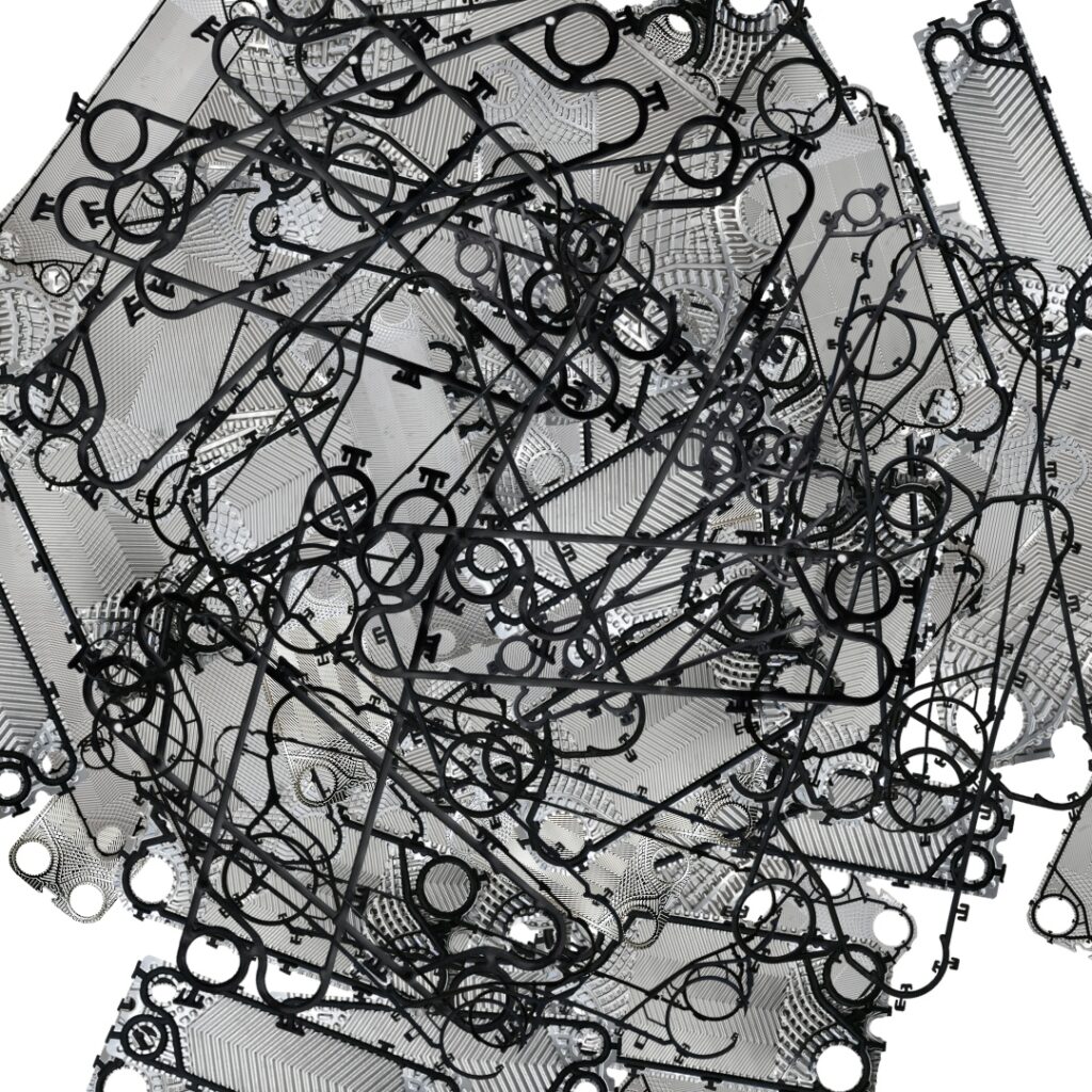 chaotic of plates and gaskets
