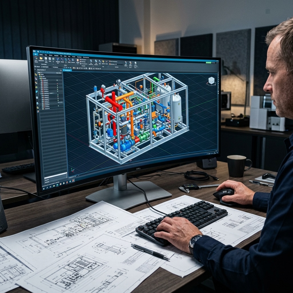 3D Modular Skid Design