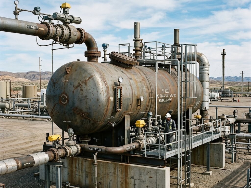 Two Three Phase Separators